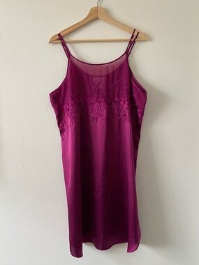 Vintage 90s Gloria Vanderbilt Slip Dress